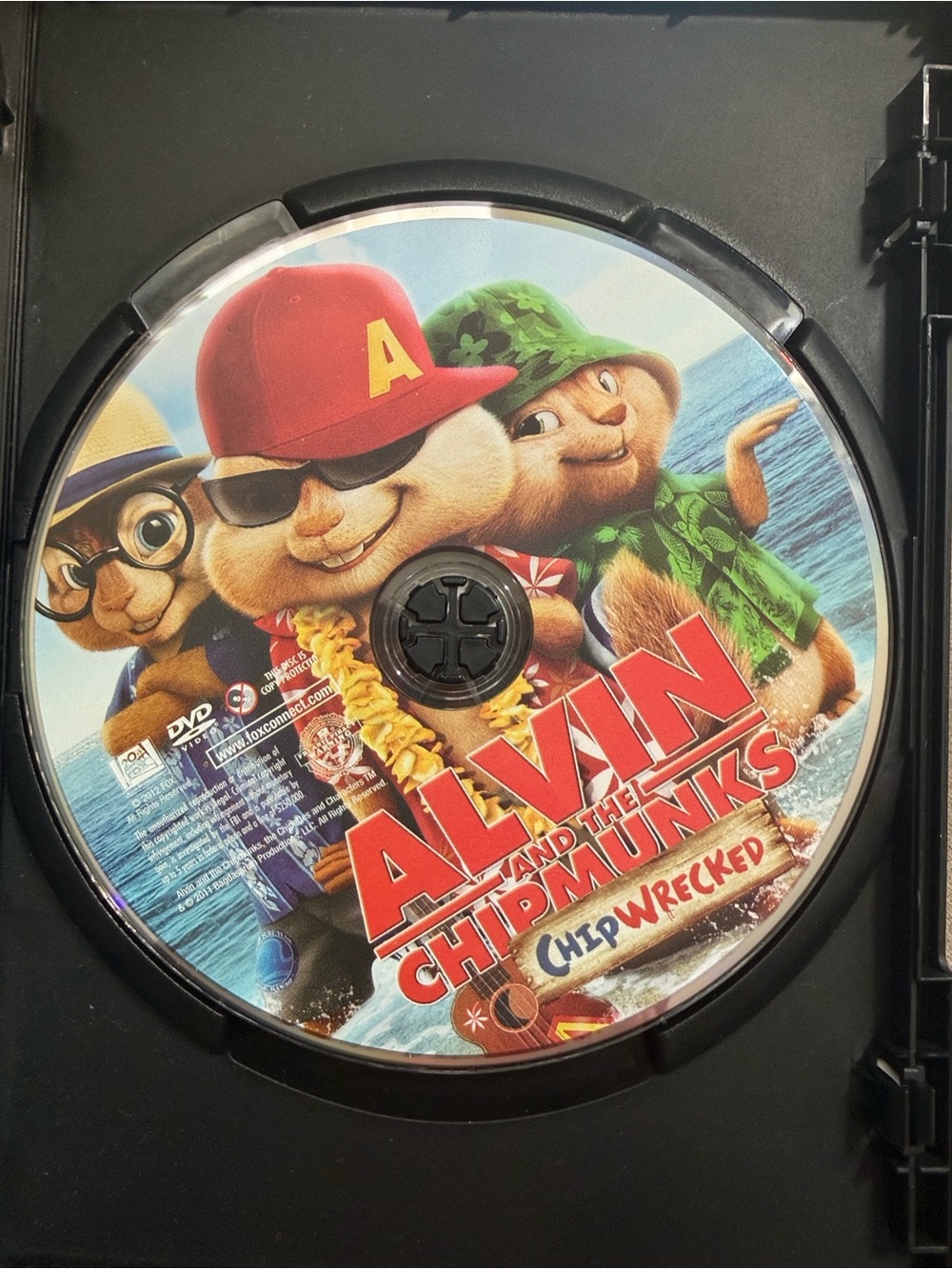 : Chip Wrecked DVD - Red Disc Art